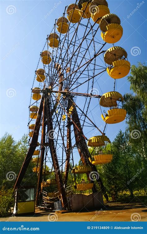 Ferris Wheel Ferris in Pripyat. Stock Image - Image of structures, pripyt: 219134809