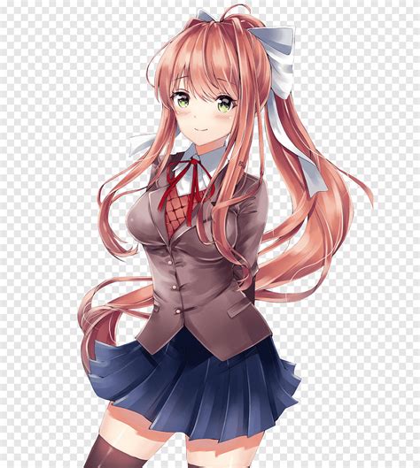 Club de literatura doki doki! dibujo de videojuegos, rin natsuki, juego, cg ilustraciones png ...