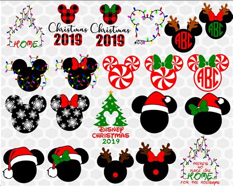 Disney Christmas SVG Bundle Christmas Svg Mickey Christmas image 0 ...