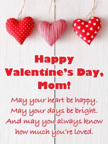 Charming Crafty Hearts - Happy Valentine’s Day Card for Mother ...