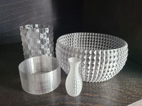 Experimenting with Clear PETG/Vase Mode : r/3Dprinting