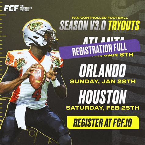 FCF Season v3.0 Begins with Tryouts in Atlanta