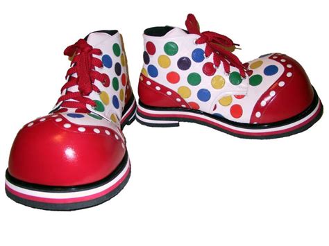 Polka Dot Clown Shoes | Clown shoes, Cute clown, Clown