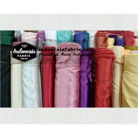 Jual Kain Hijab Kain Craft Kain Satin Silk Lebar 150 meteran di Lapak Toko Kain Grosir | Bukalapak