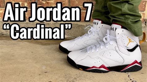 Air Jordan 7 “Cardinal” 2022 Review & On Feet - YouTube