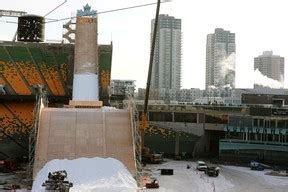 Edmonton's Commonwealth Stadium hosts Big Air World Cup | Edmonton Journal