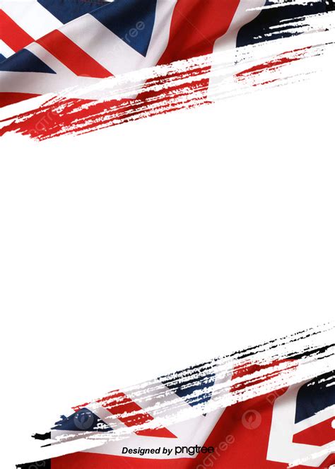 White Realistic Style Mottled British Flag Background Wallpaper Image ...