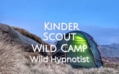 Kinder Scout Wild Camping Video - Winter Wild Camp