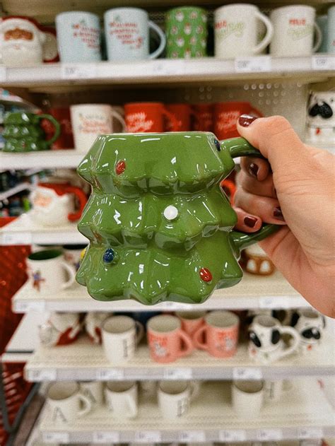 $5 Christmas tree coffee mug 🎄☕️ // linked on my LTK in bio! | Christmas mugs, Christmas ...