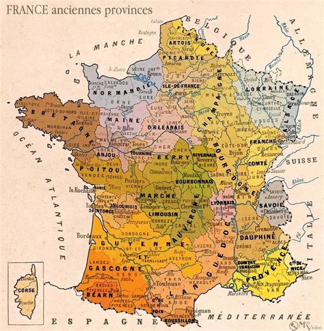 Provinces Of France