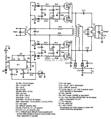 rf amplifier circuit : RF Circuits :: Next.gr