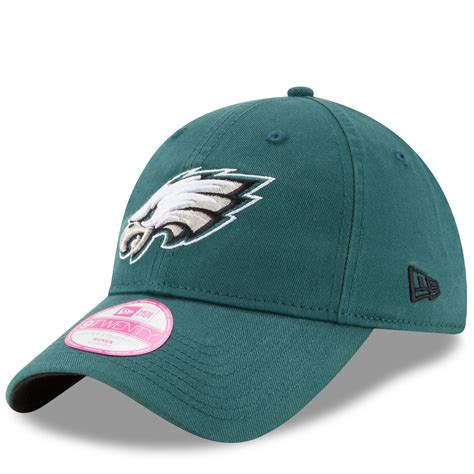 Philadelphia Eagles New Era Women's Preferred Pick 9TWENTY Adjustable ...