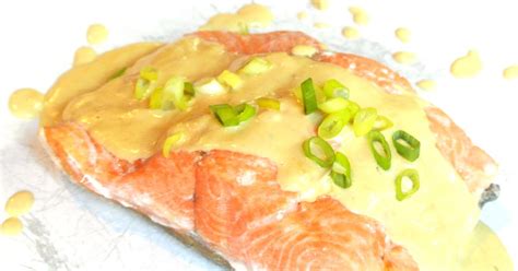 Gourmet Cooking For Two: Poached Salmon with Mustard Sauce