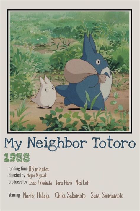 My Neighbor Totoro vintage poster | Totoro, Pósters