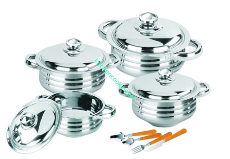 High Polishing Stainless Steel Pots And Pans Set , Stainless Steel Saucepan Set