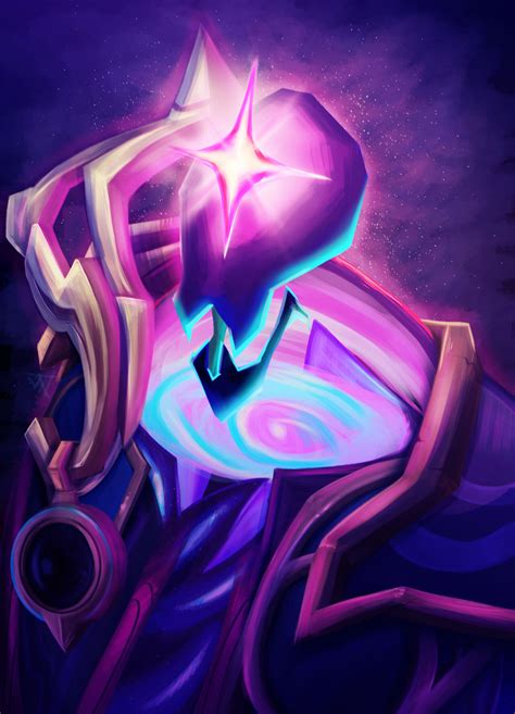 ArtStation - Dark Cosmic Jhin fanart