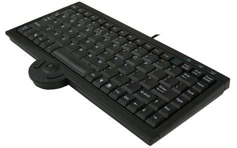 Compact Keyboard with Trackball by SolidTek : ErgoCanada - Detailed ...