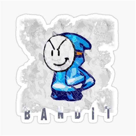 "Bandit" Sticker for Sale by ethanfa | Redbubble