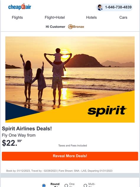 cheapoair: Spirit Airlines Deals! Fly from $22.99 | Milled