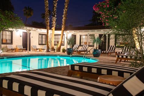 Pictures of the renovated Villa Royale Palm Springs reopening this fall