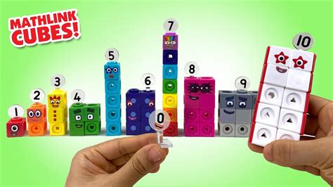 Learning Resources Mathlink Cubes Numberblocks 1-10 Activity Set ...