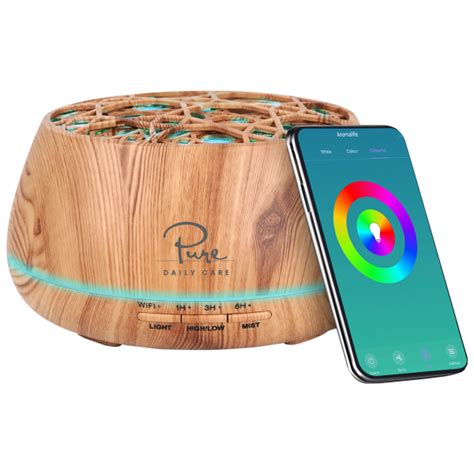 Meh: Harmony Smart WiFi Diffuser with Bluetooth Speaker & Essential Oils