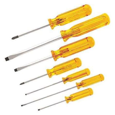 KLEIN TOOLS 85276 7-Piece Combination Screwdriver Set - Walmart.com ...