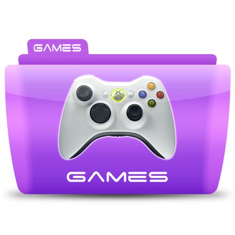 Games folder file - Files & Folders Icons