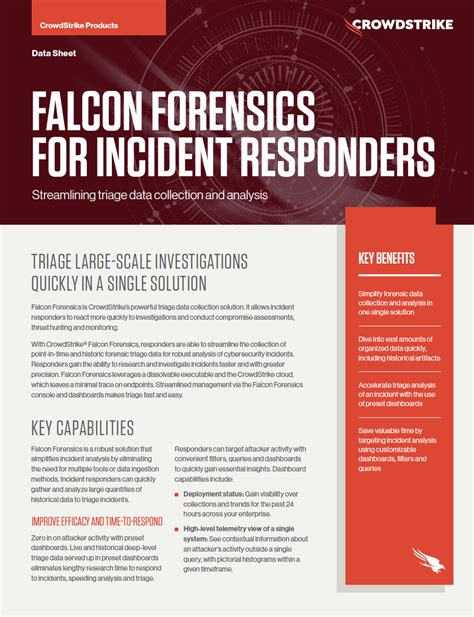 Falcon Forensics | Security Operation Products | CrowdStrike