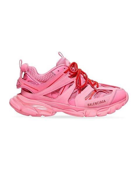 Balenciaga Track Sneakers in Pink | Lyst