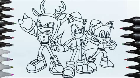 Agregar más de 79 dibujos sonic y sus amigos última - vietkidsiq.edu.vn