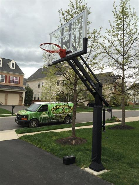 In-Ground Basketball Hoop Installation | Beach basketball, Installation ...