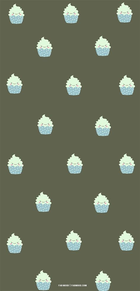 Cute cupcake wallpaper designs for phone, Cupcake Wallpaper aesthetic