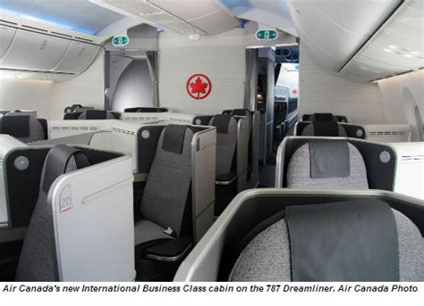 Air Canada debuts new international cabin interiors with arrival of first Boeing 787 Dreamliner ...