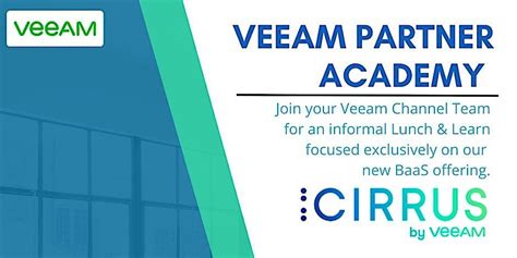 Veeam Partner Academy: Cirrus by Veeam - Charlotte/Ballantyne, Blackfinn Ameripub Ballantyne ...