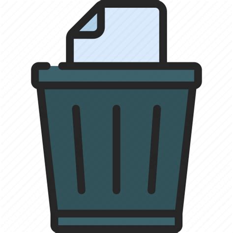 Paper, bin, recycle, document, file icon - Download on Iconfinder