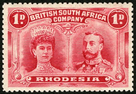 Rhodesia - First George V Stamps | National Postal Museum