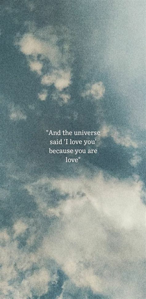 Minecraft End Poem Wallpaper :) -And the universe said "I love you" because you are love- | Say ...