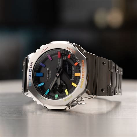 G-Shock CasiOak Full Metal Rainbow – IFL Watches