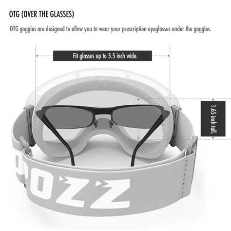 Best OTG Ski & Snowboard Goggles of 2023 | New To Ski