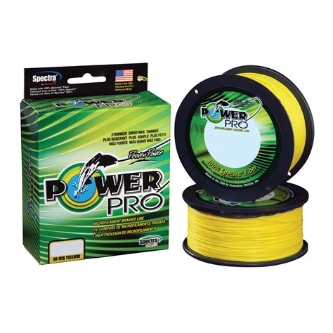 Power Pro PowerPro Braided Line 300 Yards. 80 lbs Tested, 0.017 ...