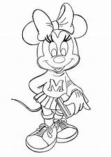 Free Printable Minnie Mouse Coloring Pages For Kids sketch template