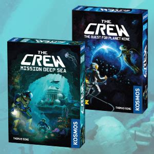 Amazon.com: The Crew - Mission Deep Sea | Card Game | Cooperative | 2 to 5 Players | Ages 10 ...