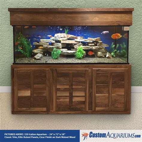 150 Gallon Aquarium - Custom Glass Fish Tank | Custom Aquariums