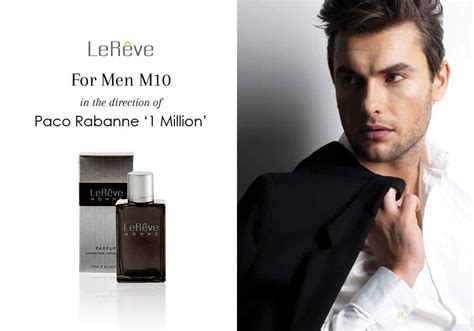 Le Reve Perfume | For Men M10 in the direction of Paco Rabanne The One | Men perfume, Perfume ...
