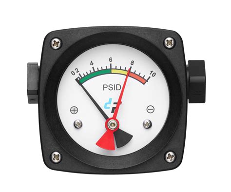 Differential Pressure Gauge Filter Clog Indicator Differential Pressure Plus