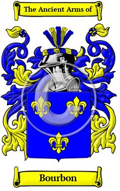 Bourbon Name Meaning, Family History, Family Crest & Coats of Arms