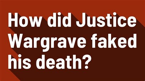 How did Justice Wargrave faked his death? - YouTube