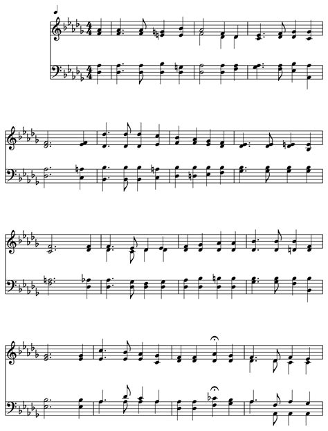 Beneath the Cross of Jesus - Sheet music for Choir Tenor