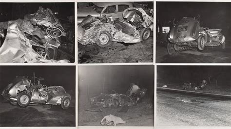 Flipboard: Never-released photos of James Dean's fatal car crash go up for auction next month